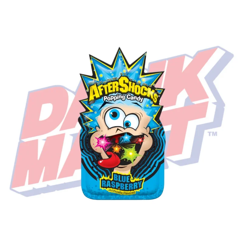 AftershocksPoppingCandyBlueRaspberry 0.33oz Mogulgus